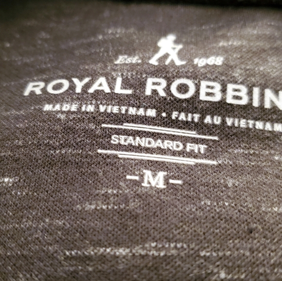 Royal Robbins Dark Grey Heathered Standard Fit 3/4 sleeve midi dress M NWOT - Picture 4 of 6